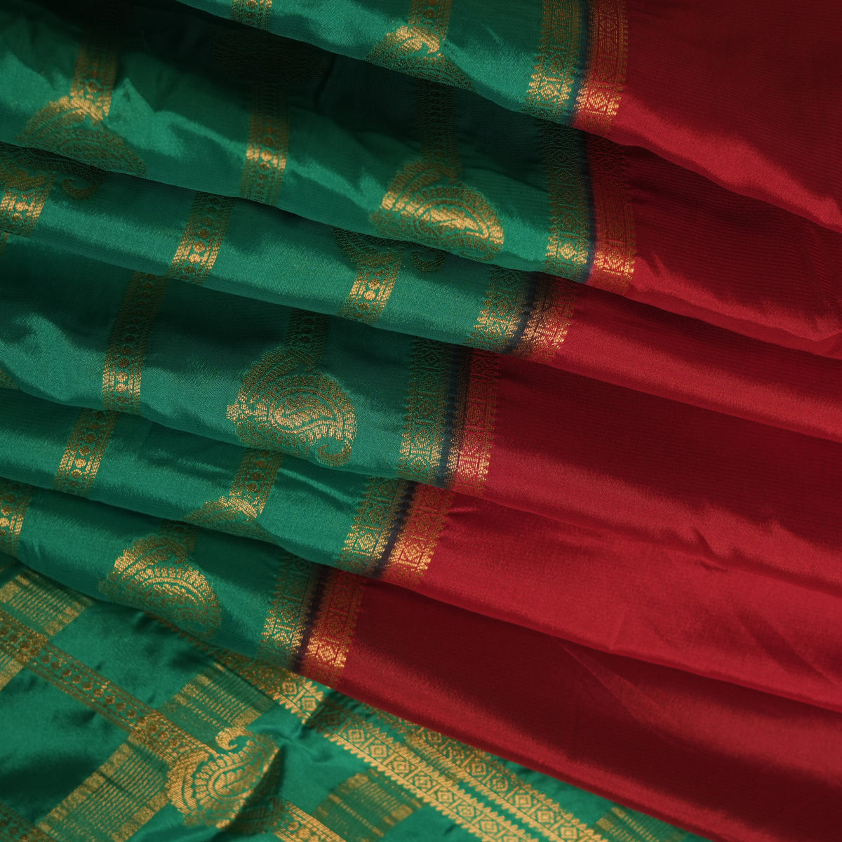 Kaveri- Crimson Maroon