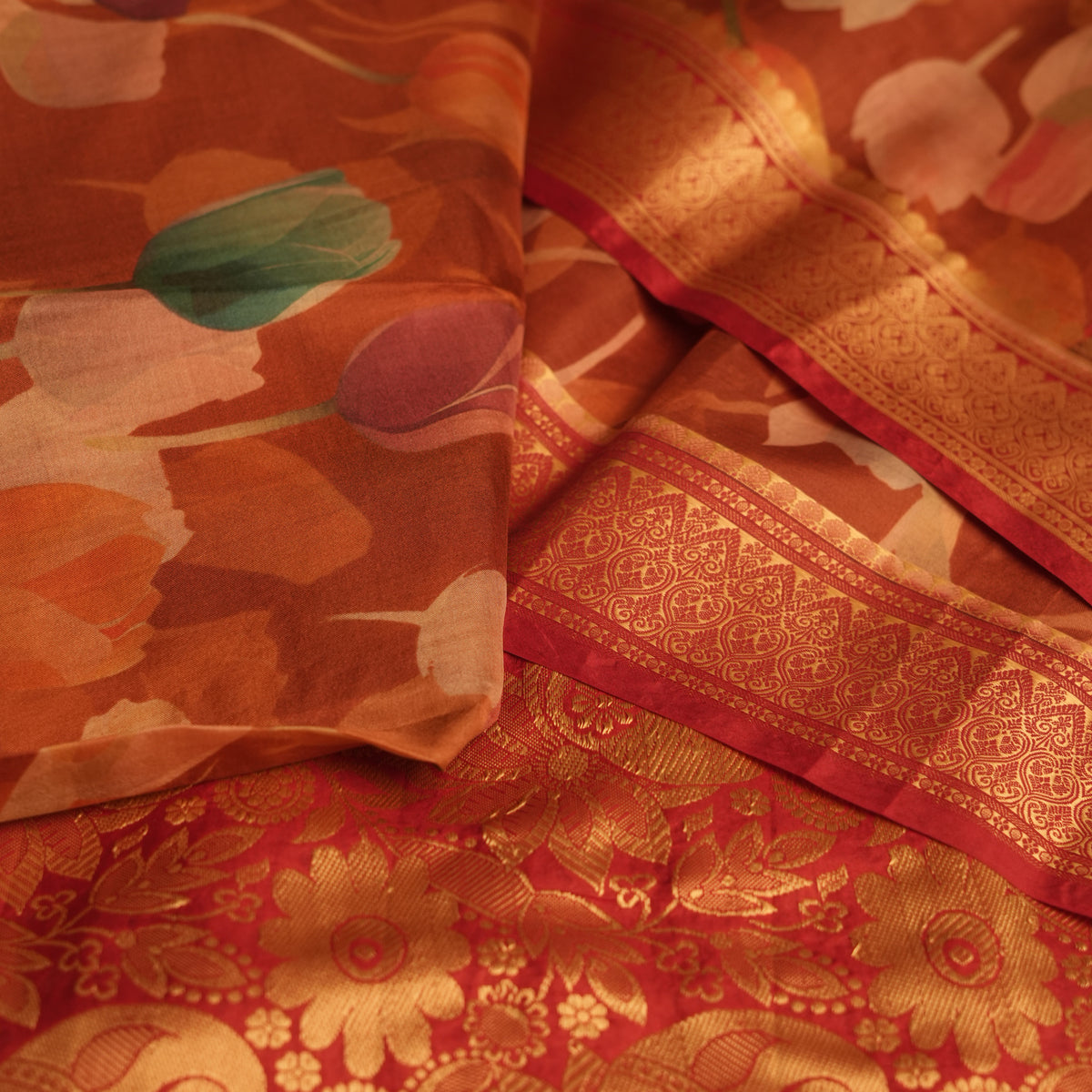 Manjari- Brick Red