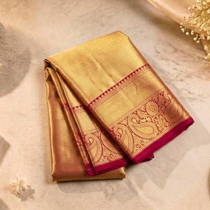 Swarna- Magenta Gold