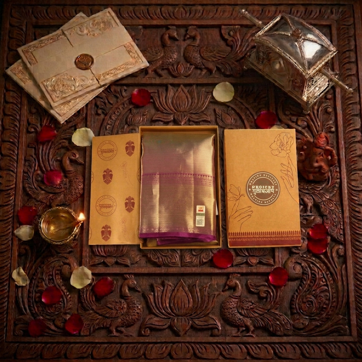 Swarna- Purple Gold