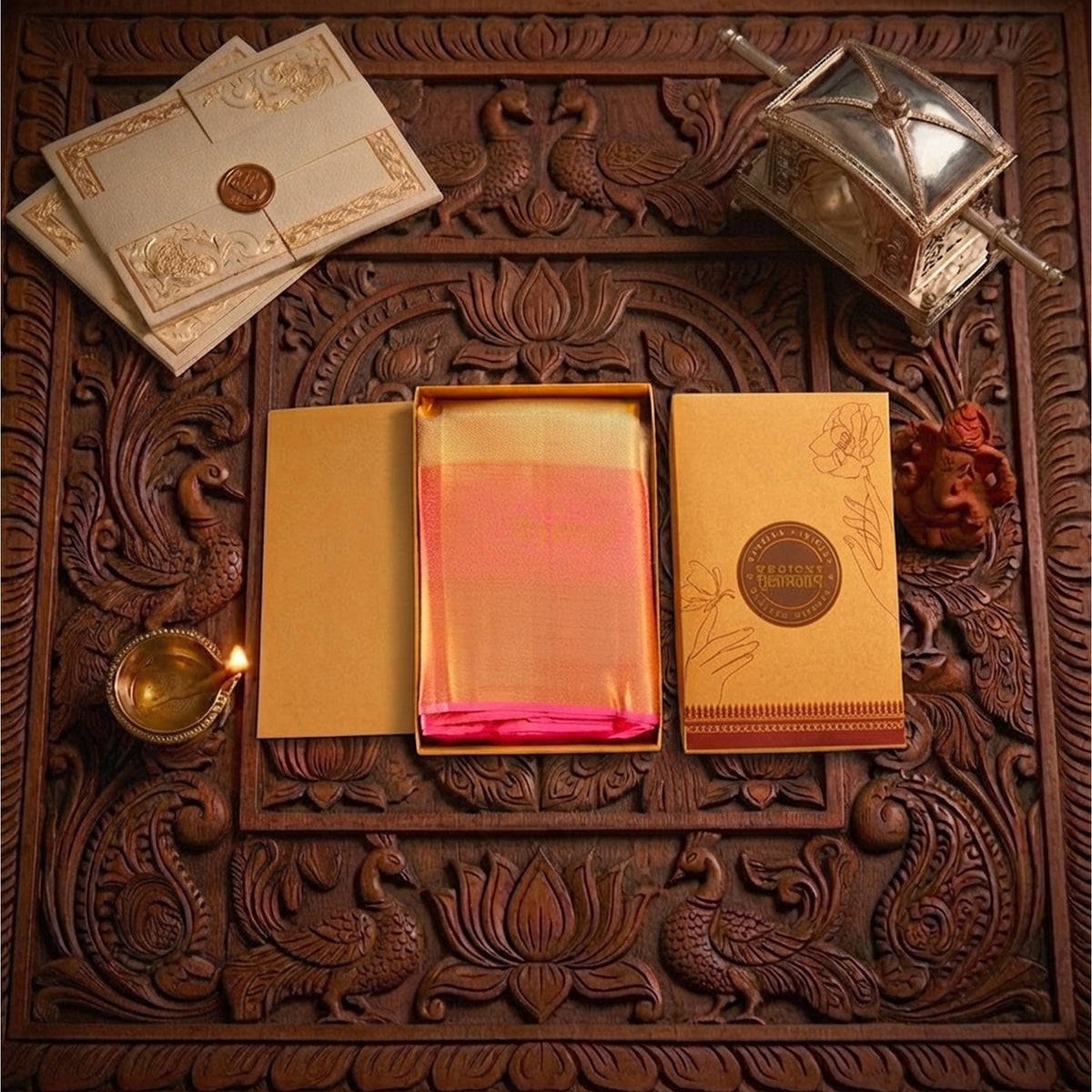 Kalyanam- Golden pink
