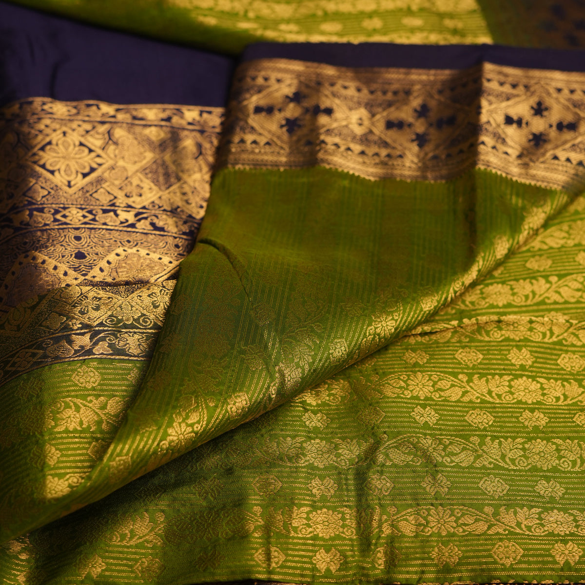 Gopuram- Pistachio Blue
