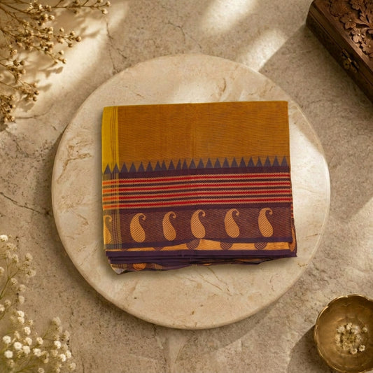 ChettiKara- Rustic Olive green