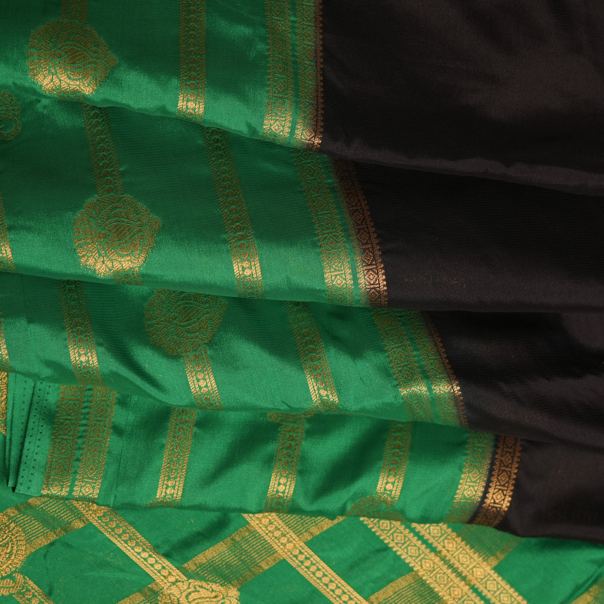 Kaveri-  Indigo Green