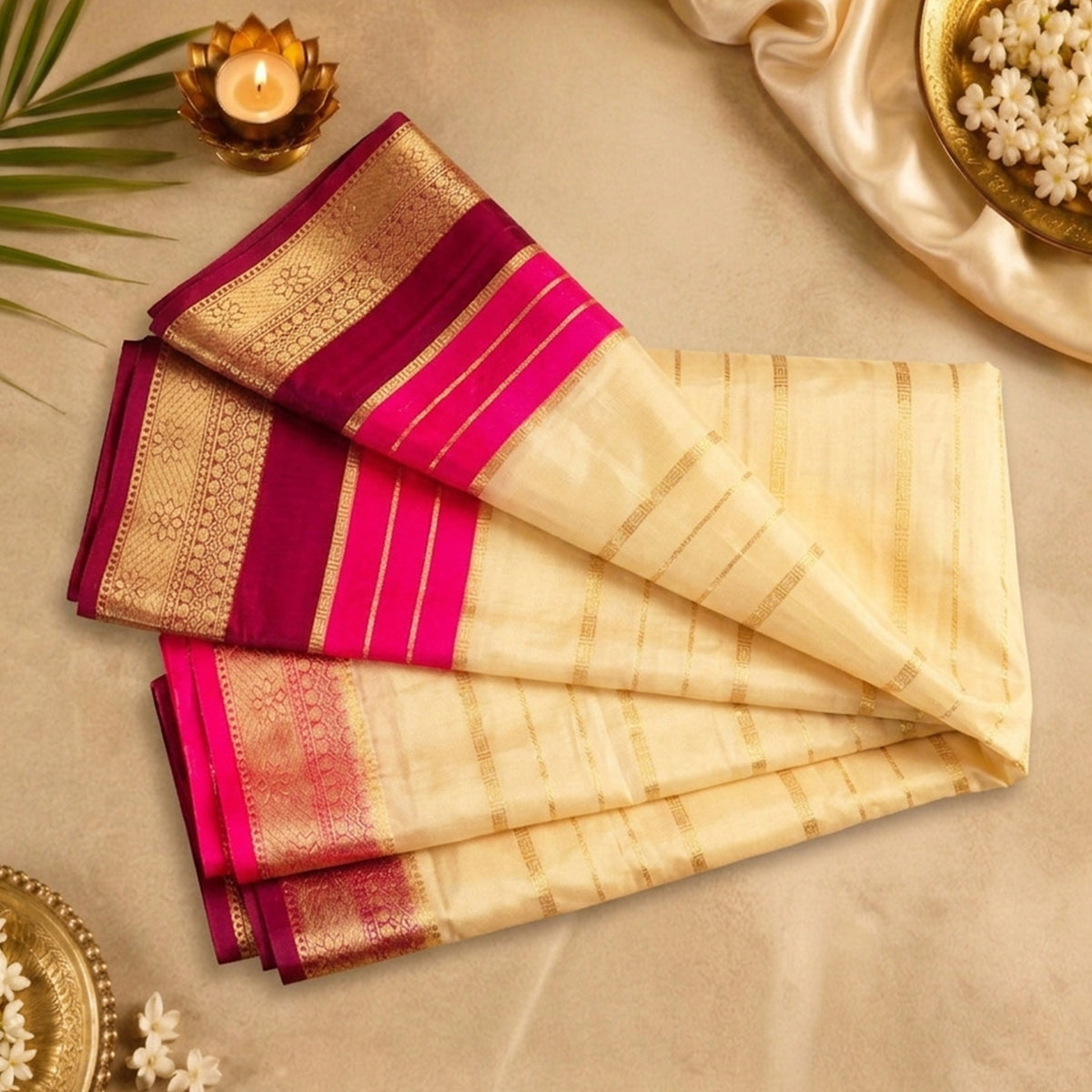 Kaveri-  Pearl White