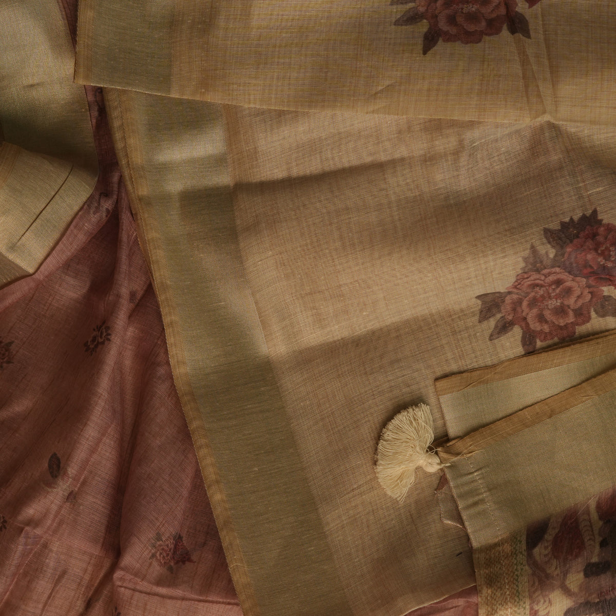 Aalayam- Floral- soft pink