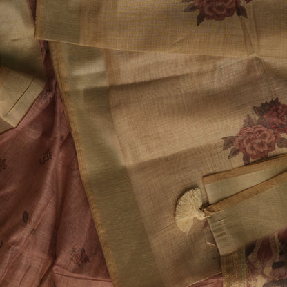 Aalayam- Floral- soft pink