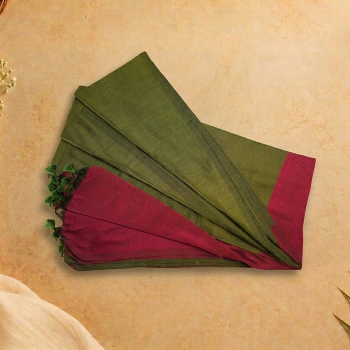 Sehaj- Magenta and Green