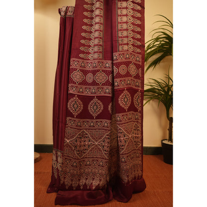 Mridu- Burgundy