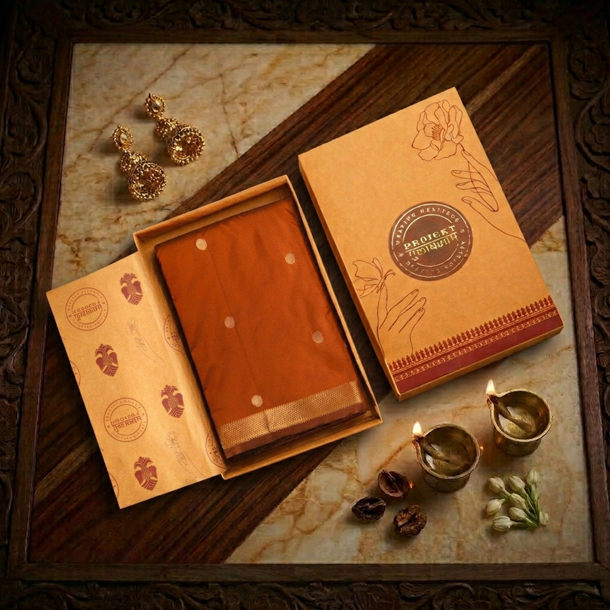 Mohini-chocolate brown