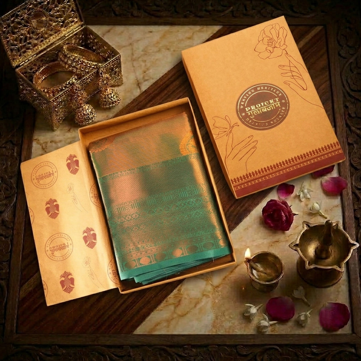 Mohini - Tissue- Green